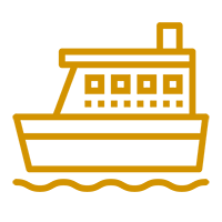 Traversier Traversier-rail Port en eau profonde